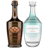 Charles Goodnight 6YR Old Bourbon and Lighthouse Dry Gin Combo 750ML bottles.