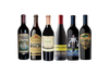 Caymus Red Wine Premium Combo 6 Bottles, featuring various blends including Cabernet Sauvignon and Grand Durif.
