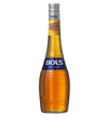 BOLS Apricot Flavored Brandy bottle 750 ML with golden hue and 70 proof strength.