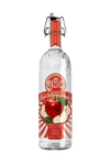 360 Red Delicious Apple Vodka 1L bottle with fresh apple flavor eco-friendly packaging.