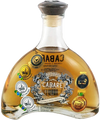 Cabare Cachaca Extra Premium 750 ML aged 15 years bottle with awards on label.