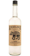 Angelisco Blanco Tequila 750ml bottle with brown label featuring bear design and black cap