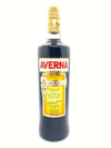 Averna Siciliano Amaro Liqueur bottle, 1 liter.