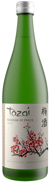 Tozai Blossom Of Peace Plum Sake 720 ML bottle, sweet plum flavors, smooth finish – premium Japanese plum wine.