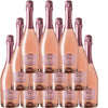 Peninsola Prosecco Zero Rosé 750 ML 12 bottles dry Italian sparkling rosé wine