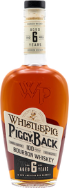WhistlePig 6 Year Old PiggyBack Straight Rye Whiskey 750ml bottle with aromatic spice and citrus notes.