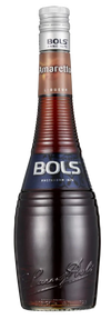 BOLS Amaretto Liqueur 750 ML bottle with almond-flavored label.