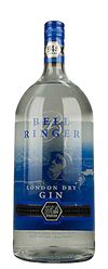 Bellringer Gin 750ml bottle with sleek new packaging, 47.2% ABV, London Dry style.