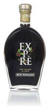 Bepi Tosolini Express Premium Espresso Coffee Liqueur 750 ML bottle with label showcasing Italian craftsmanship.