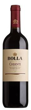 Bolla Chianti 1.5 L wine bottle with a red and cream label, showcasing Italian wine heritage.
