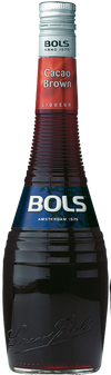 Bols Cacao Brown Liqueur 1L bottle rich chocolate-flavored spirit for cocktails and desserts