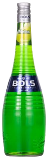 Bols Melon Liqueur 1L bottle with bright green melon-flavored liqueur for cocktails and mixers