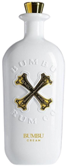 Bumbu Rum Company Handcrafted Cream Liqueur 750 ML bottle with embossed logo.