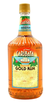 Caribaya Gold Rum 1.75 L bottle with smooth golden rum and tropical spice flavor