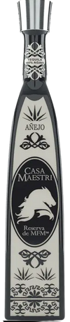 Casa Maestri Anejo 750 ML tequila bottle premium aged oak barrels smooth rich flavor