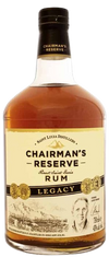 Chairmans Reserve Chairmans Legacy Reserve Rum 750 ML premium aged rum bottle