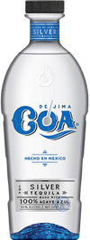 Coa De Jima Silver Tequila 1.75 L bottle with blue label, 100% agave tequila from Mexico, 40% ABV, smooth fruity flavor.