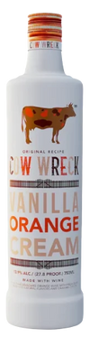 Cow Wreck Orange Vanilla Cream 750 ML bottle