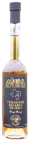 Alpengold Texas Oak Reserve Cherry 375ml bottle with black label and gold accents.
