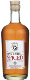 Don Q Oak Barrel Spiced Rum 750 ML bottle with rich spiced flavors.