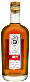 Don Q Signature Release 2009 Single Barrel Puerto Rican Rum Limited Edition 750 ML bottle displaying label.