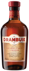 Drambuie The Isle Of Skye Liqueur 1L bottle with aged Scotch whisky, heather honey, herbs, and spices.