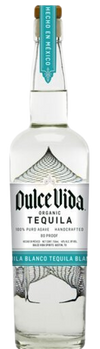 Dulce Vida Blanco Tequila 80 1.75L bottle, organic unaged tequila with 50% ABV.