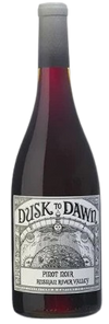 Dusk to Dawn Vineyard Pinot Noir Russian River Valley 750ml bottle, elegant red wine from California.