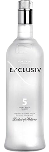 Exclusiv Vodka Coconut premium 1.75L bottle with tropical coconut flavor