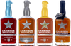 Garrison Brothers Bourbon Whiskey Combo 750 ML bottles featuring Balmorhea, Single Barrel, Honey Dew, and Small Batch varieties.