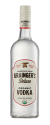 Graingers Deluxe Organic Vodka 1.75 L bottle, American-made, distilled 7 times, gluten-free.