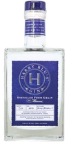 Harry Blus Handcrafted Gin 750 ML bottle, distilled in Miami with organic juniper, elder flower, citrus botanicals, and spices.