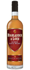 Highlander & Lord Blended Scotch Whisky 750 ML bottle with label displaying rich blend details.