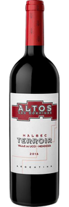 Altos Las Hormigas Malbec Terroir Valle de Uco 2018 bottle with label.