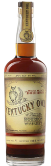Kentucky Owl Batch #11 750ML bottle of straight bourbon whiskey with vintage label and amber liquid