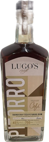 Lugo's Craft Handcrafted Pitorro Cafe Rum 750 ML bottle.