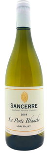 La Porte Blanche Sancerre 750 ML French white wine bottle with label.