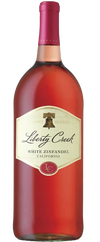 Bottle of Liberty Creek Wine Winemaker's Selection White Zinfandel California 1.5 L – sweet pink California wine