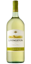Livingston Cellars Chablis Blanc California Reserve 1.5L – Crisp White Wine
