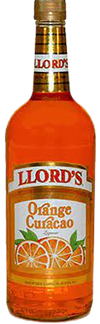Llords Orange Curacao liqueur bottle 1 liter vibrant citrus flavor