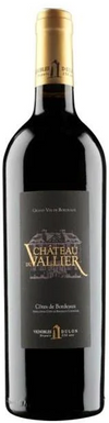 Bottle of Vignobles Dulon Château Du Vallier Cadillac 2018 750 ML French red wine