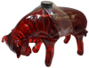 Mad Bull Reposado Tequila gold glass bull-shaped bottle 750 ML