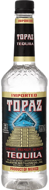 Majestic Company Topaz Premium Silver Tequila 1L bottle.