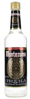Montezuma White Tequila 1.75L bottle clear blue agave tequila for cocktails and neat drinking