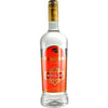Mr Boston Triple Sec 1 L orange liqueur bottle on white background