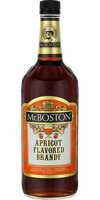 Mr. Boston Apricot Flavored Brandy 1 Liter bottle.
