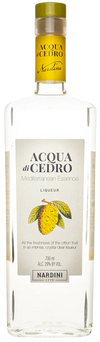 Nardini Acqua Di Cedro Liqueur 700ml Italian citrus liqueur with fresh lemon zest and smooth, tangy flavor