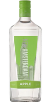 New Amsterdam Apple Flavored Vodka 1.75L bottle with crisp apple flavor and smooth vodka finish