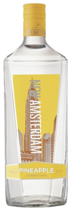 New Amsterdam Pineapple Vodka 1L bottle with tropical pineapple flavor and smooth, clean taste