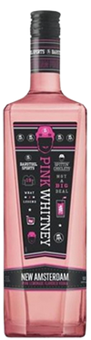 New Amsterdam Pink Whitney Pink Lemonade Flavored Vodka 1L bottle pink lemonade vodka